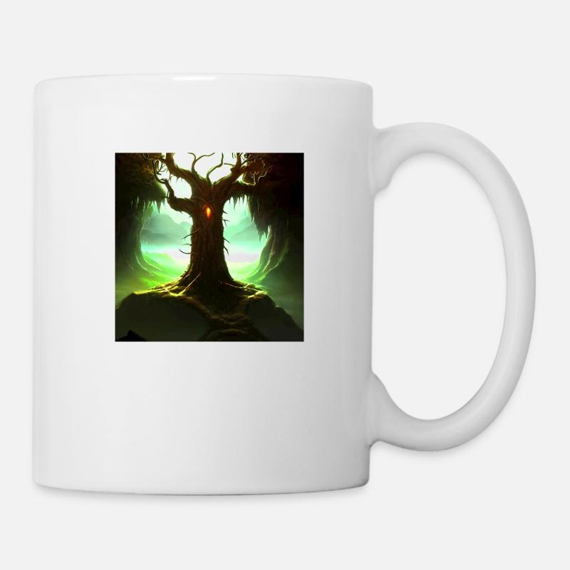 Elder Tree god - Tasse - Weiß