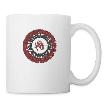 Graffiti circulaire - Mug blanc - blanc - Droite