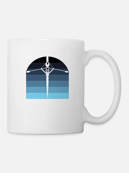 Rudern - Tasse - Weiß