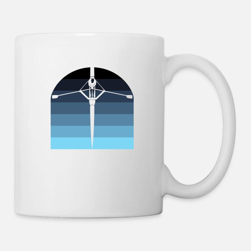 Rudern - Tasse - Weiß