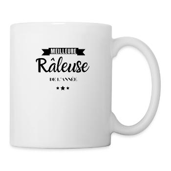meilleure râleuse de l'année - Mug blanc - blanc - Droite