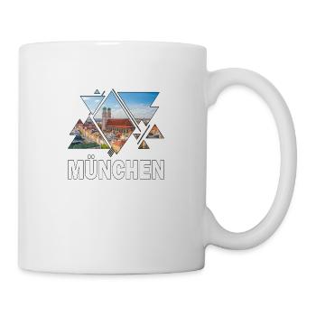 Munich Allemagne City Skyline Home Love - Mug blanc - blanc - Droite