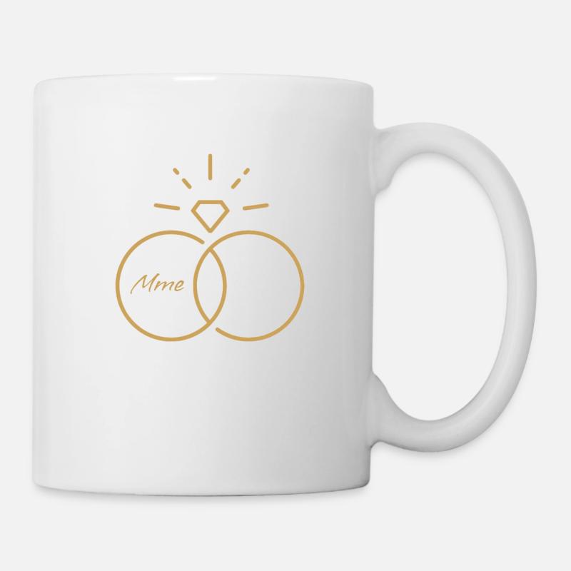 Mariage / fiançaille - Mug blanc - blanc