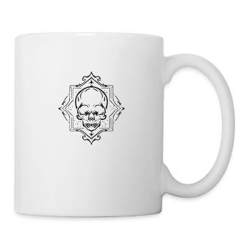 Gothic Skull - Mug - white - Right
