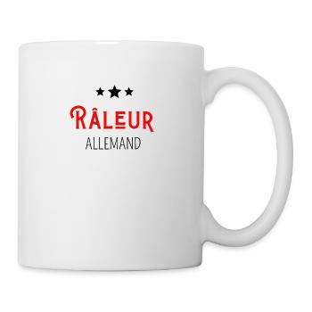 Râleur allemand - Mug blanc - blanc - Droite