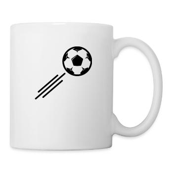 Football - Mug blanc - blanc - Droite