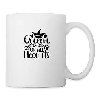 Queen Of All Hearts - Mug - white - Right