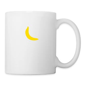 Ceci n'est pas une banane - humour - Mug blanc - blanc - Droite