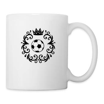Fußball Soccer - Mug - white - Right