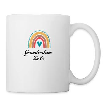 Big Sister in Gold - Mug - white - Right