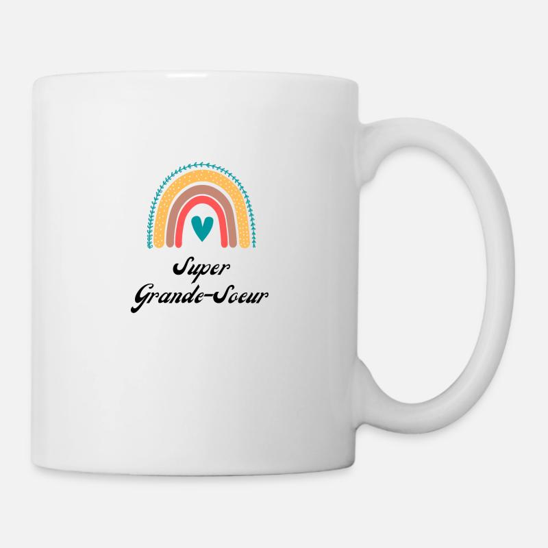 Super grande sœur - Mug blanc - blanc