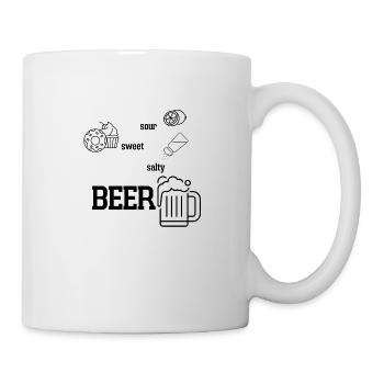 Beer - Tasse - Weiß - Rechts