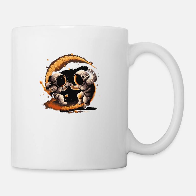 Astronauten - Tasse - Weiß