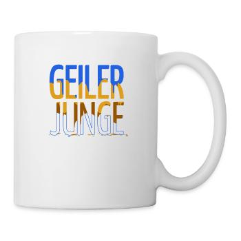 geek spaß geburtstagsgeschenkidee junge spruch - Tasse - Weiß - Rechts