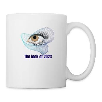 The look of 2023 - Mug blanc - blanc - Droite