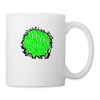 Happy Fun Gift Idea Vegetable Joke Gift - Mug - white - Right