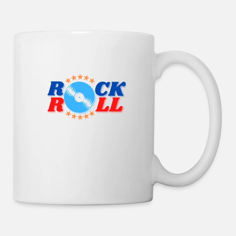 ROCK 'N' ROLL DISCO - Mug - white