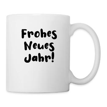 Frohes Neues Jahr - Tasse - Weiß - Rechts
