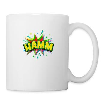 Hamm Germany City Pop Art Comic Art - Mug - white - Right