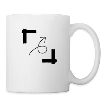 Edge arrow - Mug - white - Right