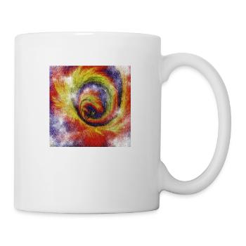 Farbrausch - Tasse - Weiß - Rechts