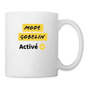 Mode Gobelin Activé humour - Mug blanc - blanc - Droite