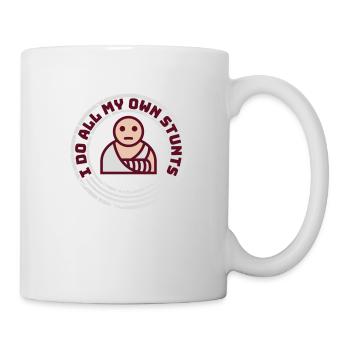 Toutes mes propres cascades - Mug blanc - blanc - Droite