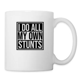 Toutes mes propres cascades - Mug blanc - blanc - Droite