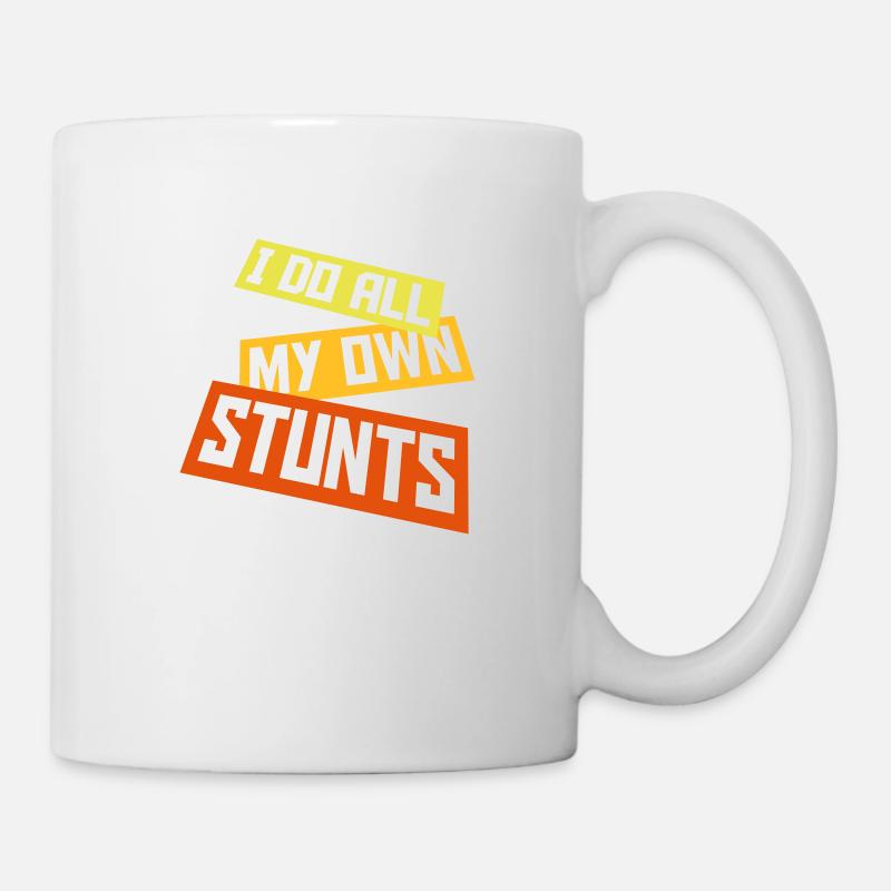Toutes mes propres cascades - Mug blanc - blanc