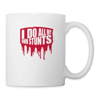 Toutes mes propres cascades - Mug blanc - blanc - Droite