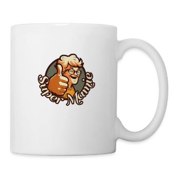 Super Mamie ! - Mug blanc - blanc - Droite