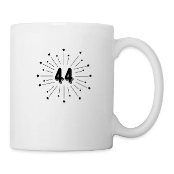 44e anniversaire étoilé - cadeau 44 ans - Mug blanc - blanc - Droite