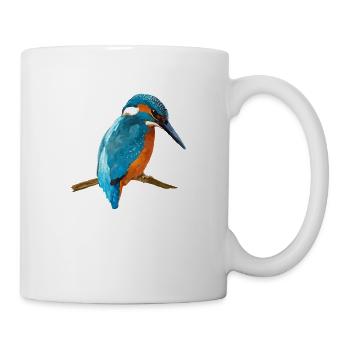 Oiseau - Mug blanc - blanc - Droite