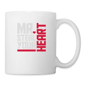Mr steal your heart - Mug - white - Right