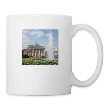 Brandenburger Tor - Tasse - Weiß - Rechts