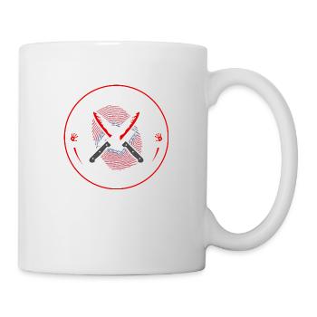 True Crime Club Arkansas, Murderino Murder Show - Mug - white - Right
