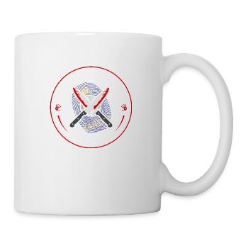True Crime Club Kansas, Murderino Murder Show - Mug - white - Right