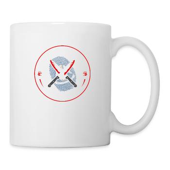 True Crime Club Louisiana, Murderino Murder Show - Tasse - Weiß - Rechts