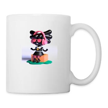 ILLUSTRATION MUSICALE AMUSANTE 5 - Mug blanc - blanc - Droite