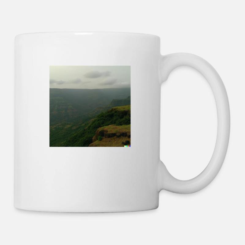 Die See Die Berge Das Meer - Tasse - Weiß