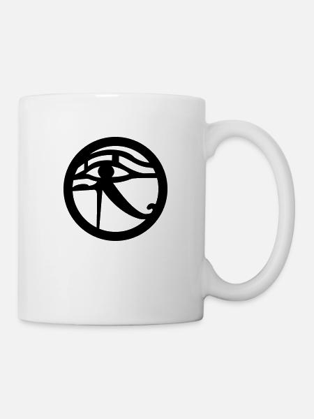 Auge Oudja - Tasse - Weiß