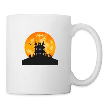 Haunted house - Mug - white - Right