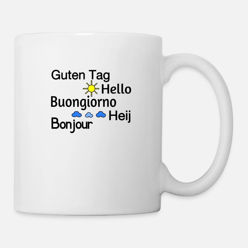 Guten Tag - Tasse - Weiß