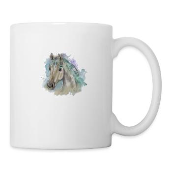 horse - Tasse - Weiß - Rechts