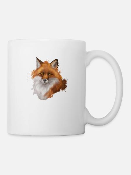 Fox - Tasse - Weiß