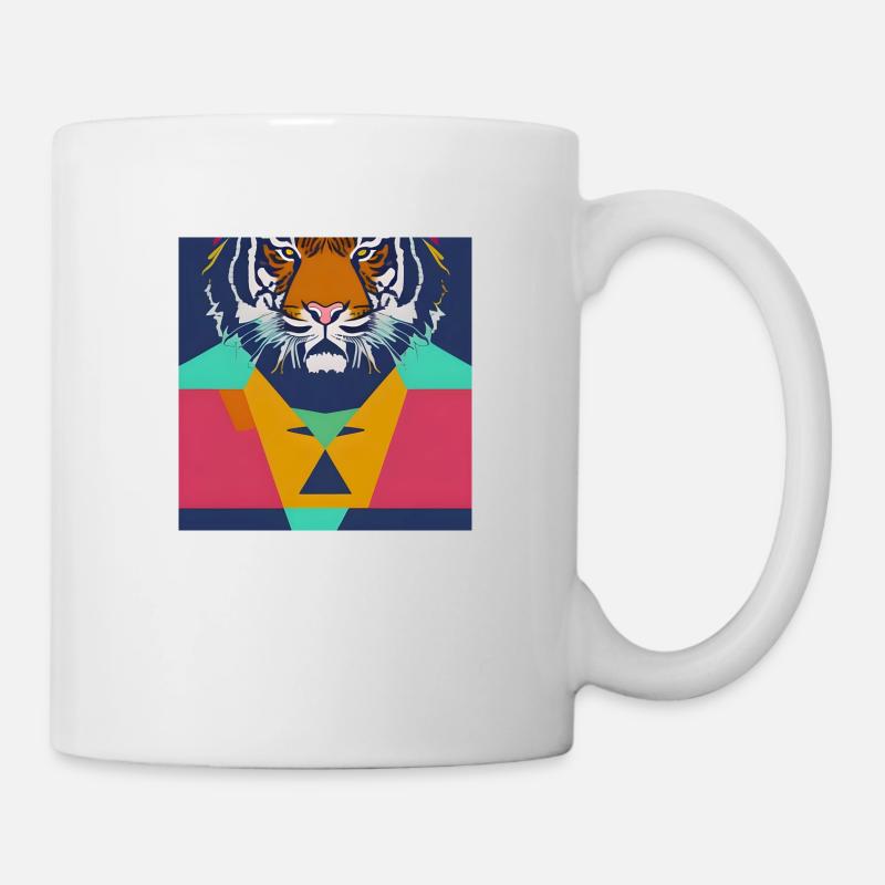 Tiger - Tasse - Weiß