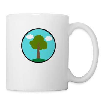 Baum - Tasse - Weiß - Rechts