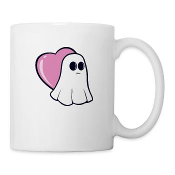 Ghostly love - Tasse - Weiß - Rechts