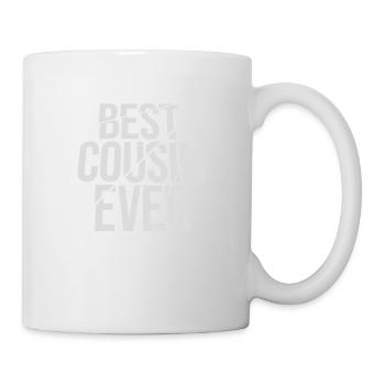 best cousin ever quote - Mug - white - Right