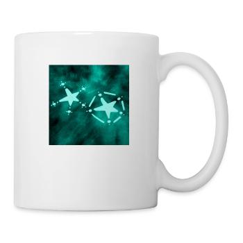 2 BLUE STARS - Mug - white - Right